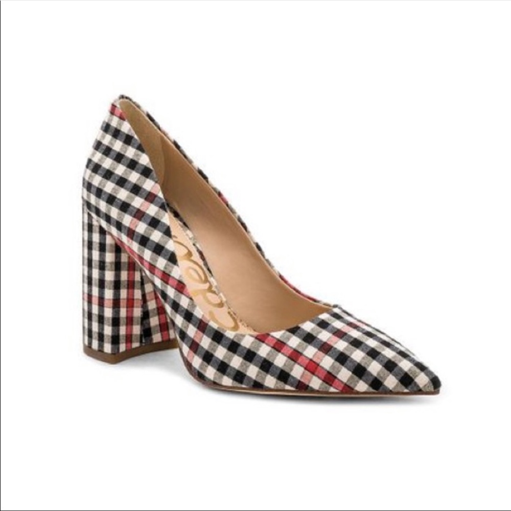 Sam Edelman Halston Plaid Heel